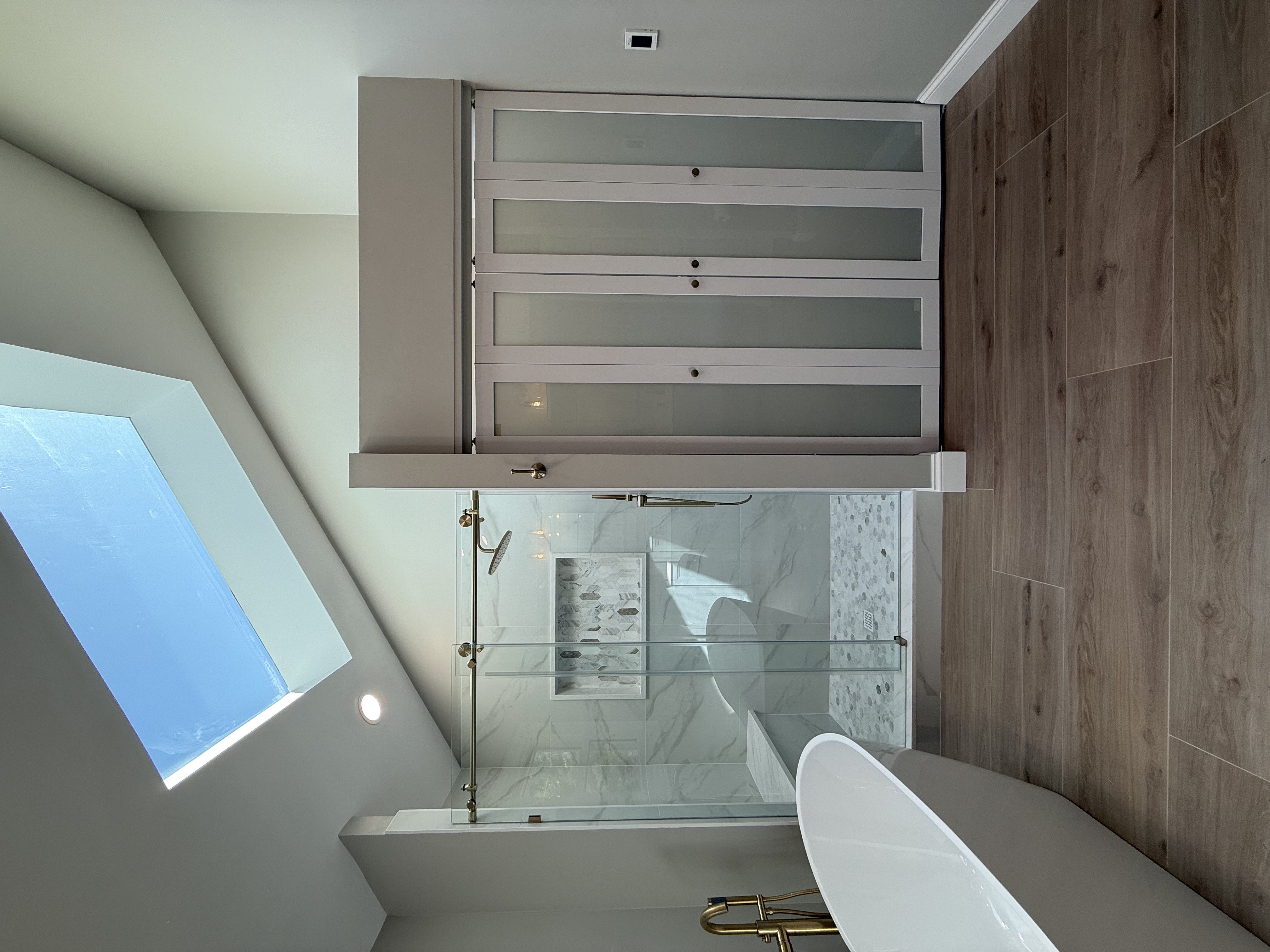 Transitional bathroom remodel in Newtown by B&B Associates Creations — photo 2